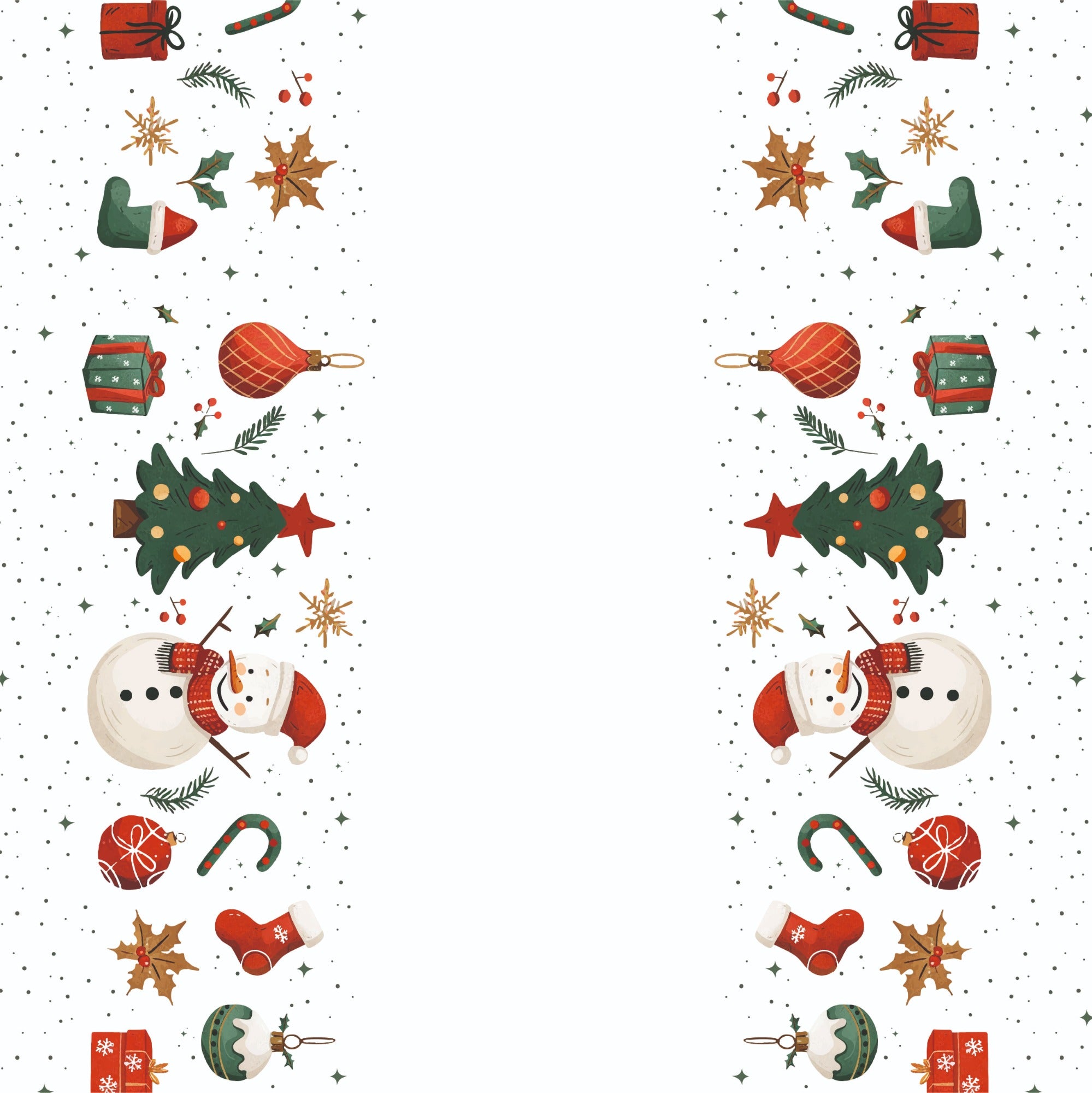 Xmas Snowman Oxford Pillow