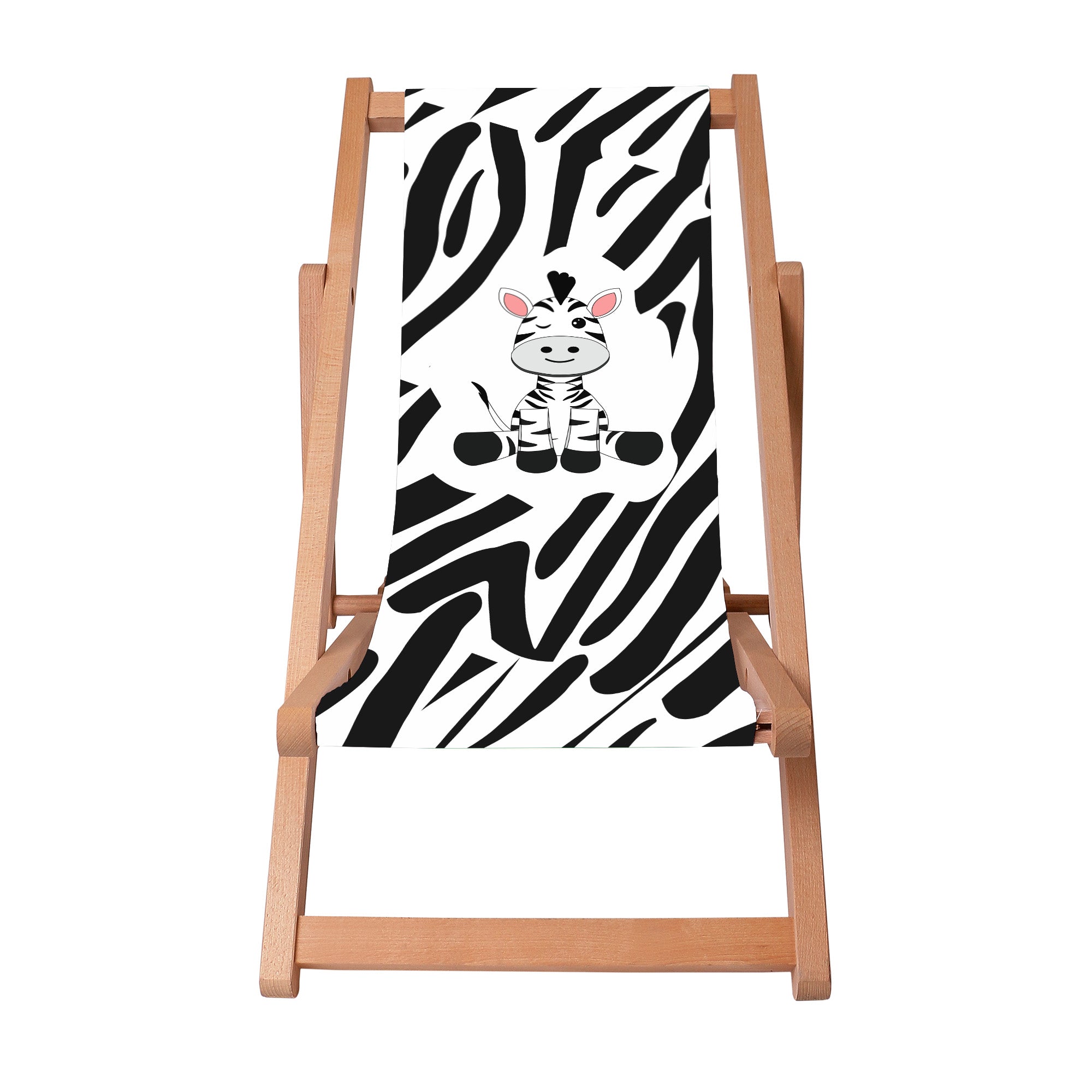 Wooden Deck Chair Zig Zebra-M