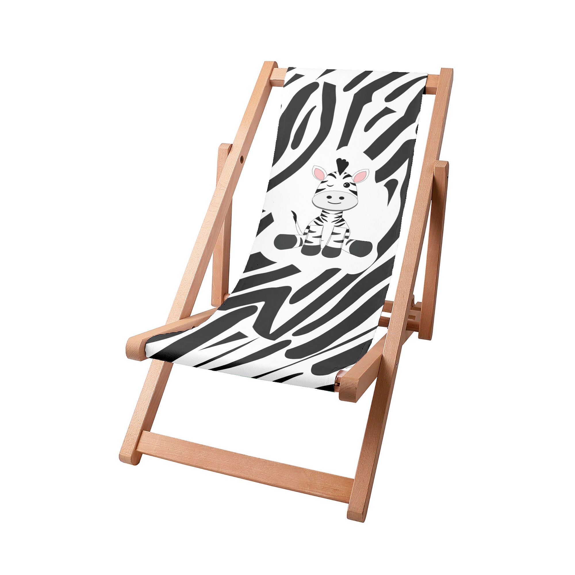 Wooden Deck Chair Zig Zebra-S